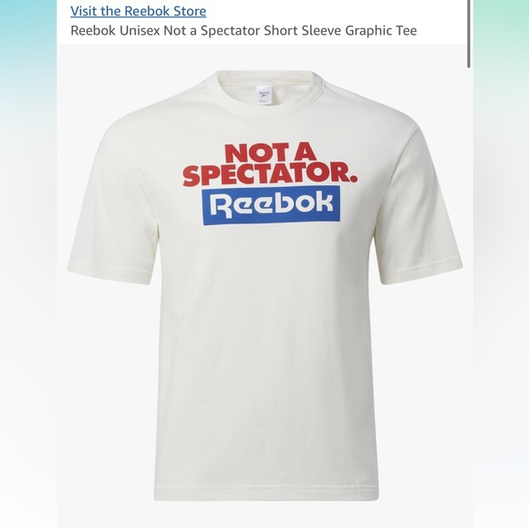 Reebok Cream Graphic Men's T-Shirt - Picture 1 of 3